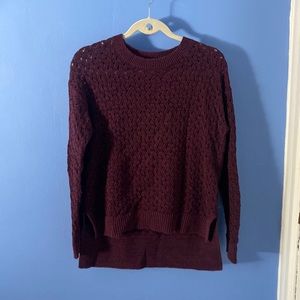 Maroon Loft Sweater